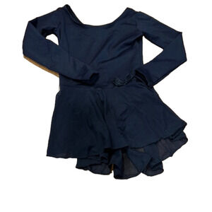 Elowel size 2-4 black dance leotard good condition